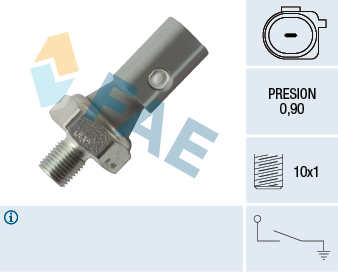 FAE Olietrykskontakt 12884 for VW SKODA AUDI STANDARD AUTOMOBILE