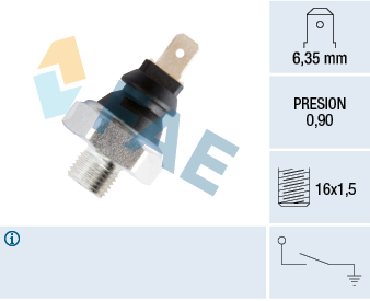 FAE Olietrykskontakt 12935 for VW