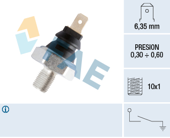 FAE Olietrykskontakt 12970 for VW