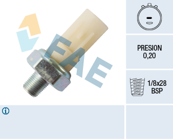 FAE Olietrykskontakt 12991 for KIA