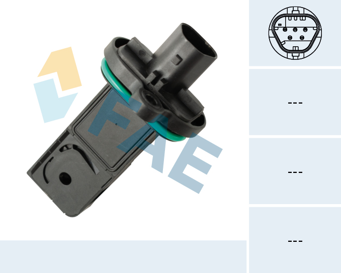 FAE Luftmængdesensor 69015 for OPEL GENERAL MOTORS VAUXHALL CHEVROLET