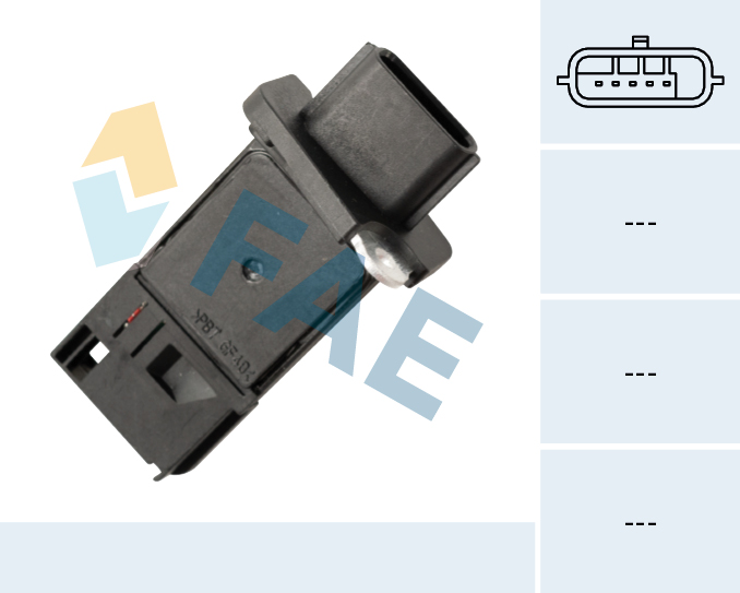 FAE Luftmængdesensor 69014 for NISSAN RENAULT