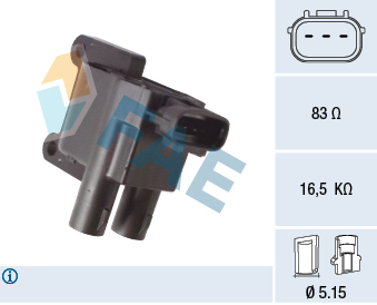 FAE Tændspole 80381 for TOYOTA LEXUS