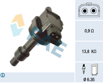 FAE Tændspole 80442 for VOLVO