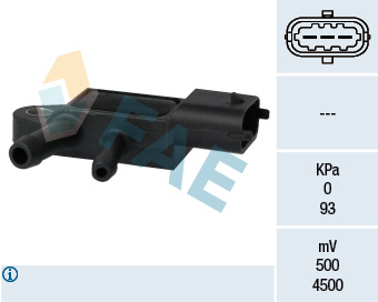 FAE Sensor,udstødningstryk 16106 for FIAT JEEP OPEL IVECO SUZUKI