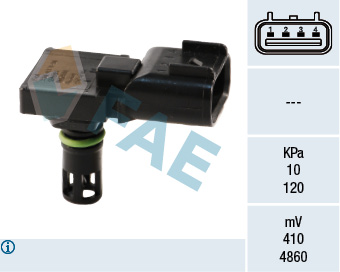 FAE Sensor, sugerørstryk 15039 for LAND ROVER FORD VOLVO JAGUAR MAZDA STANDARD AUTOMOBILE