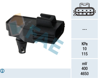 FAE Sensor, sugerørstryk 15049 for DS FORD