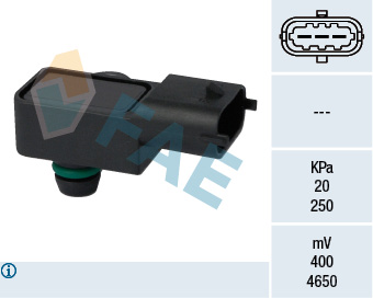 FAE Sensor, sugerørstryk 15056 for OPEL GENERAL MOTORS HONDA