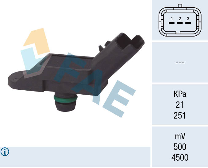 FAE Sensor, sugerørstryk 15091 for MINI CITROËN STANDARD AUTOMOBILE
