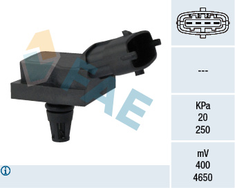 FAE Sensor, sugerørstryk 15111 for OPEL GENERAL MOTORS RENAULT NISSAN