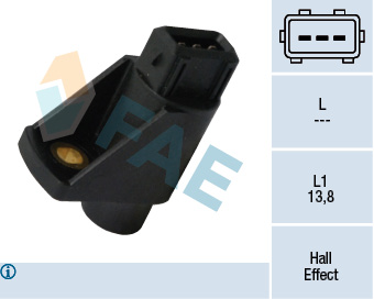 FAE Sensor, knastakselposition 79233 for OPEL SAAB