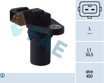 FAE Sensor, knastakselposition 79092 for FORD MAZDA LAND ROVER STANDARD AUTOMOBILE