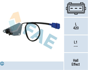 FAE Sensor, knastakselposition 79105 for FIAT LANCIA