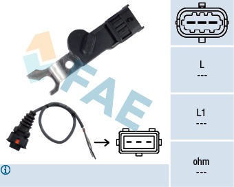 FAE Sensor, knastakselposition 79167 for GENERAL MOTORS