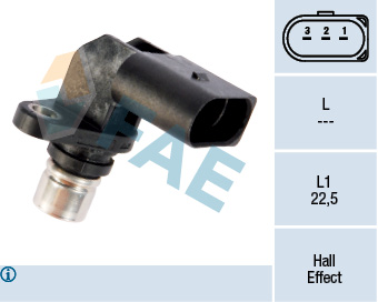 FAE Sensor, knastakselposition 79209 for FORD VW PORSCHE STANDARD AUTOMOBILE