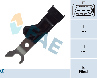FAE Sensor, knastakselposition 79169 for OPEL VAUXHALL