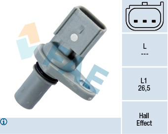 FAE Sensor, knastakselposition 79247 for FORD CITROËN LAND ROVER JAGUAR FORD USA