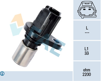 FAE Sensor, knastakselposition 79283 for TOYOTA