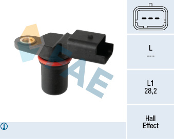 FAE Sensor, knastakselposition 79298 for OPEL GENERAL MOTORS SUZUKI RENAULT NISSAN DACIA RENAULT TRUCKS