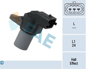 FAE Sensor, knastakselposition 79309 for MERCEDES-BENZ JEEP STANDARD AUTOMOBILE CHRYSLER