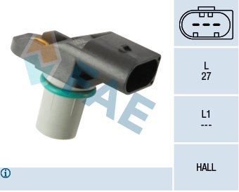 FAE Sensor, knastakselposition 79361 for LAND ROVER OPEL GENERAL MOTORS BMW STANDARD AUTOMOBILE