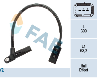 FAE Sensor, knastakselposition 79381 for FORD OPEL CITROËN