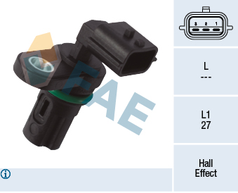 FAE Sensor, knastakselposition 79448 for RENAULT NISSAN STANDARD AUTOMOBILE