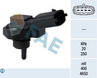 FAE Sensor, ladetryk 15094 for IVECO LAND ROVER VM