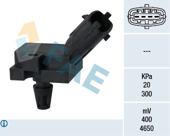 FAE Sensor, sugerørstryk 15083 for FORD VOLVO ROVER JAGUAR CHERY STANDARD AUTOMOBILE LAND ROVER