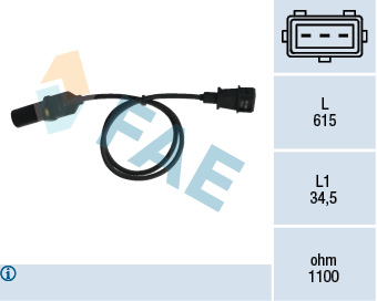 FAE Impulsgiver, krumtapaksel 79005 for DS LANCIA FIAT