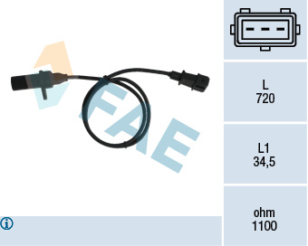 FAE Impulsgiver, krumtapaksel 79006 for DS FIAT LANCIA