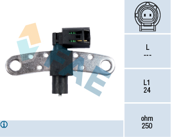 FAE Impulsgiver, krumtapaksel 79028 for GENERAL MOTORS OPEL DACIA NISSAN RENAULT