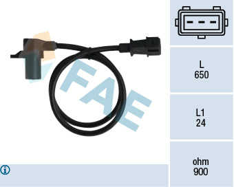 FAE Impulsgiver, krumtapaksel 79037 for IVECO LANCIA FIAT ALFA ROMEO