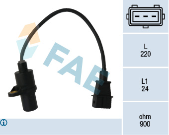 FAE Impulsgiver, krumtapaksel 79049 for HYUNDAI STANDARD AUTOMOBILE