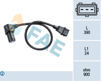 FAE Impulsgiver, krumtapaksel 79052 for FORD STANDARD AUTOMOBILE VW