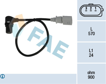 FAE Impulsgiver, krumtapaksel 79056 for KARMANN SEAT ROLLS-ROYCE STANDARD AUTOMOBILE