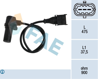FAE Impulsgiver, krumtapaksel 79060 for DS OPEL FIAT ALFA ROMEO LANCIA CHEVROLET VAUXHALL ISUZU VW