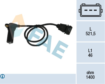 FAE Impulsgiver, krumtapaksel 79065 for FORD AUDI STANDARD AUTOMOBILE