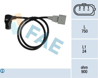 FAE Impulsgiver, krumtapaksel 79059 for SEAT AUDI STANDARD AUTOMOBILE