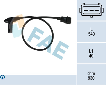 FAE Impulsgiver, krumtapaksel 79097 for LANCIA FIAT