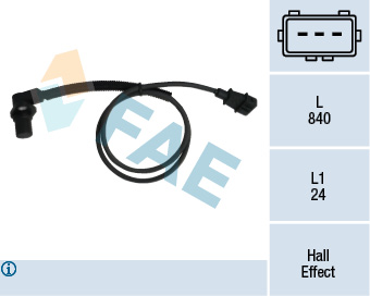 FAE Impulsgiver, krumtapaksel 79113 for OPEL GENERAL MOTORS