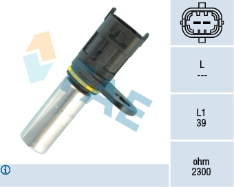 FAE Impulsgiver, krumtapaksel 79128 for OPEL VAUXHALL FIAT