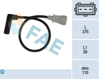 FAE Impulsgiver, krumtapaksel 79152 for CITROËN FIAT