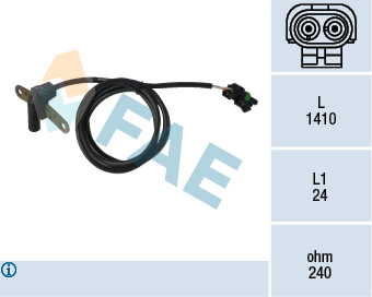 FAE Impulsgiver, krumtapaksel 79146 for VOLVO RENAULT