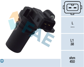 FAE Impulsgiver, krumtapaksel 79162 for FORD