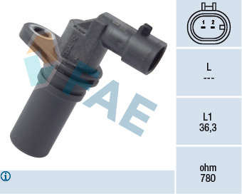 FAE Impulsgiver, krumtapaksel 79173 for CHEVROLET FORD OPEL VAUXHALL LANCIA GENERAL MOTORS CITROËN SUZUKI