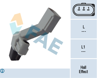 FAE Impulsgiver, krumtapaksel 79177 for AUDI SKODA MITSUBISHI VW STANDARD AUTOMOBILE