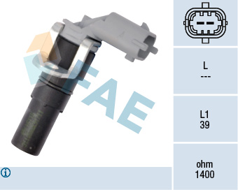 FAE Impulsgiver, krumtapaksel 79182 for OPEL VAUXHALL