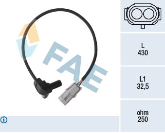 FAE Impulsgiver, krumtapaksel 79184 for OPEL GENERAL MOTORS NISSAN RENAULT