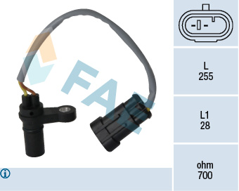 FAE Impulsgiver, krumtapaksel 79191 for OPEL HOLDEN